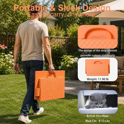 The Nomvia 4K GoScreen 24-32" — Portable Battery-Powered Smart TV